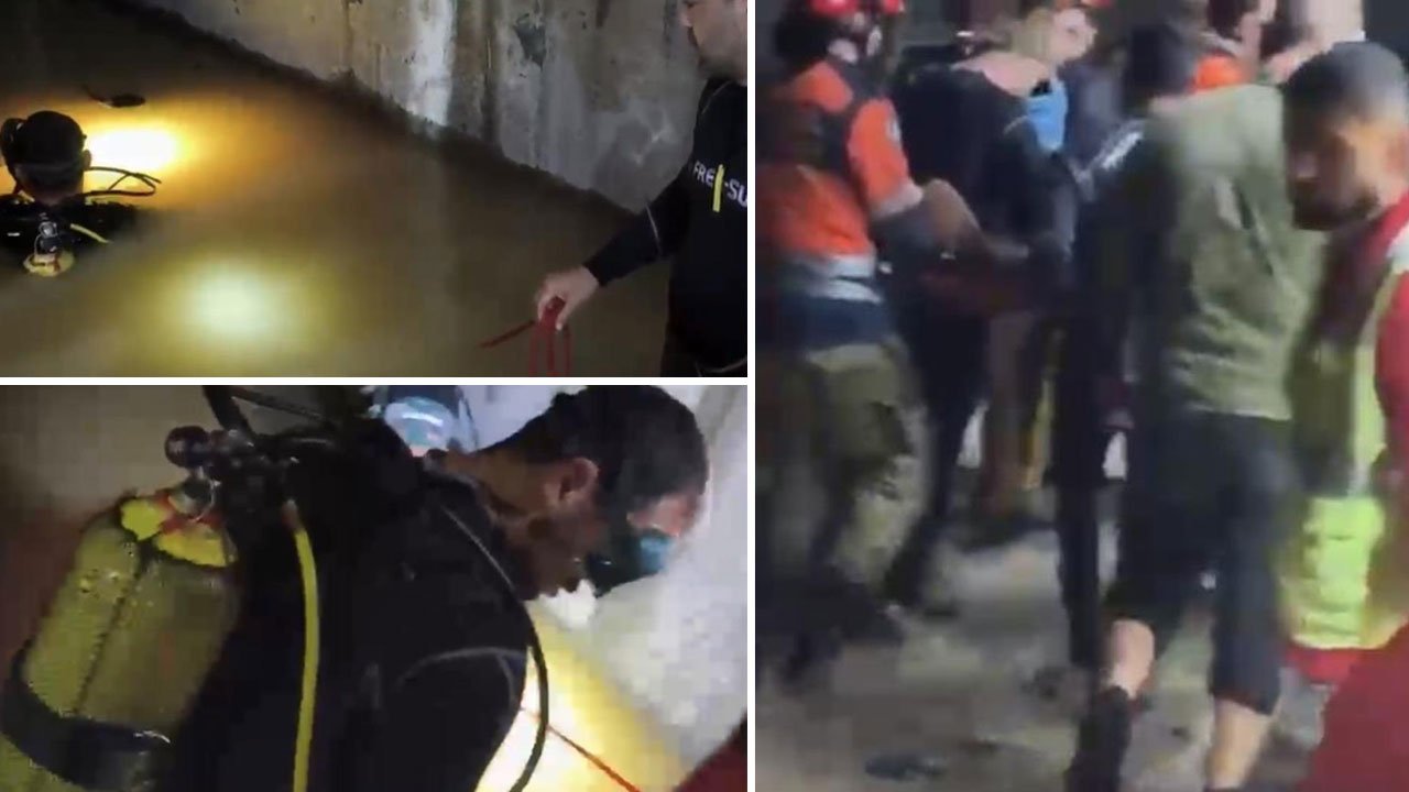 Beykoz'daki dehşet kamerada! Suyu tahliye etmek istedi, canından oldu