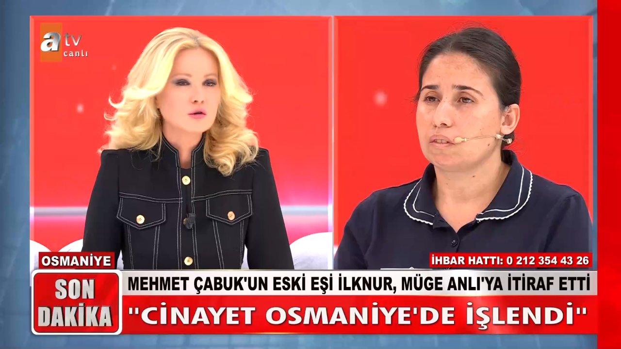 Müge Anlı’daki Mehmet Çabuk dosyasında itiraf! “Cinayet Osmaniye’de işlendi”
