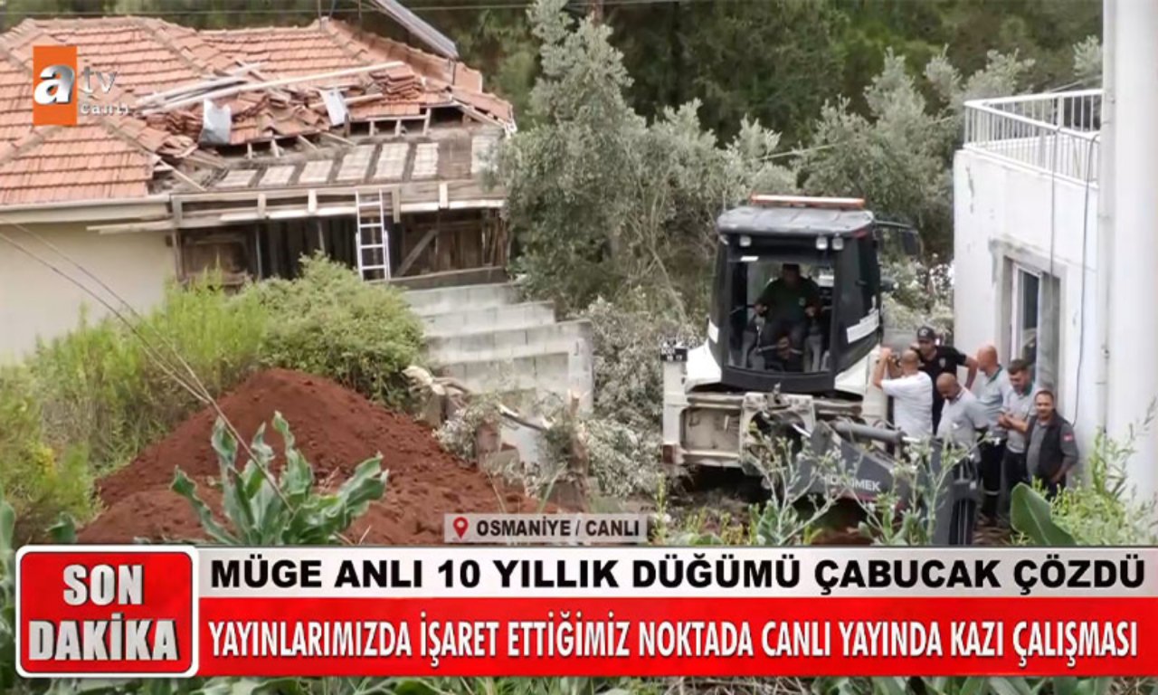 Müge Anlı’daki Mehmet Çabuk dosyasında sıcak gelişme! Cinayeti itiraf etti, gömüldüğü yeri gösterdi