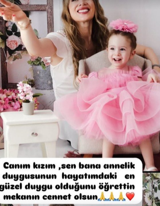 Fatoş Seğmenin evlat acısı! Küçük kızı Alyanın vefatını bu sözlerle duyurdu