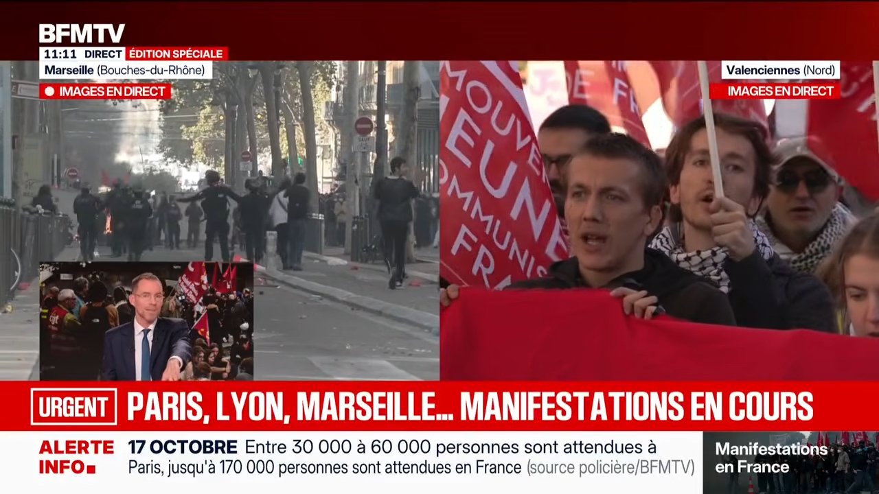 Fransa'da sokaklar savaş alanına döndü! Macron'a protestoda 166 kişi gözaltına alındı