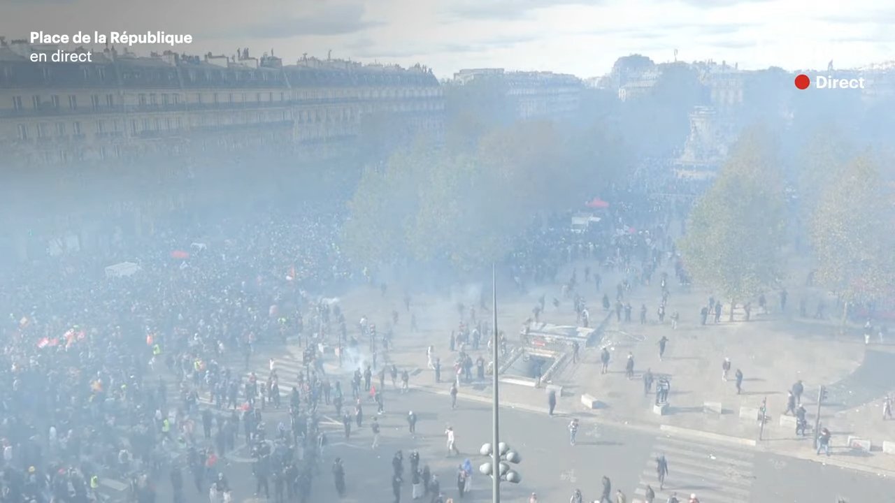 Fransa'da sokaklar savaş alanına döndü! Macron'a protestoda 166 kişi gözaltına alındı