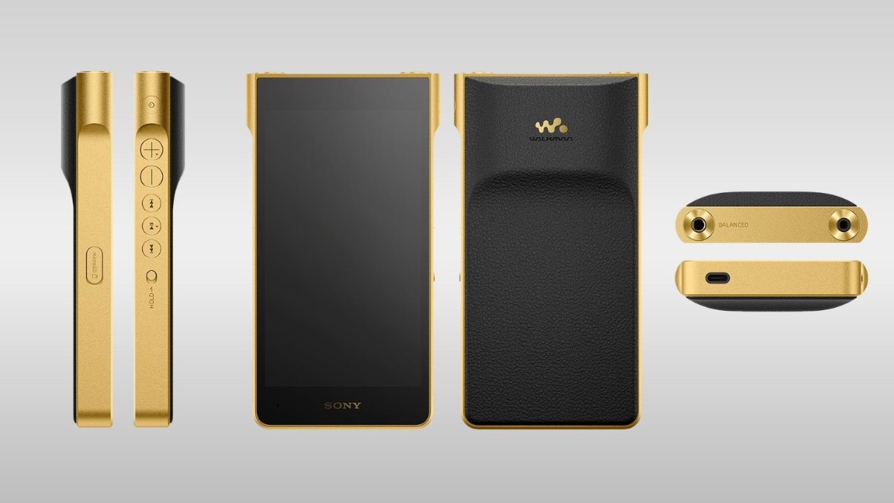 Sony’den yaklaşık 292 bin TL’lik Walkman: Altın kaplamalı yeni seri tanıtıldı