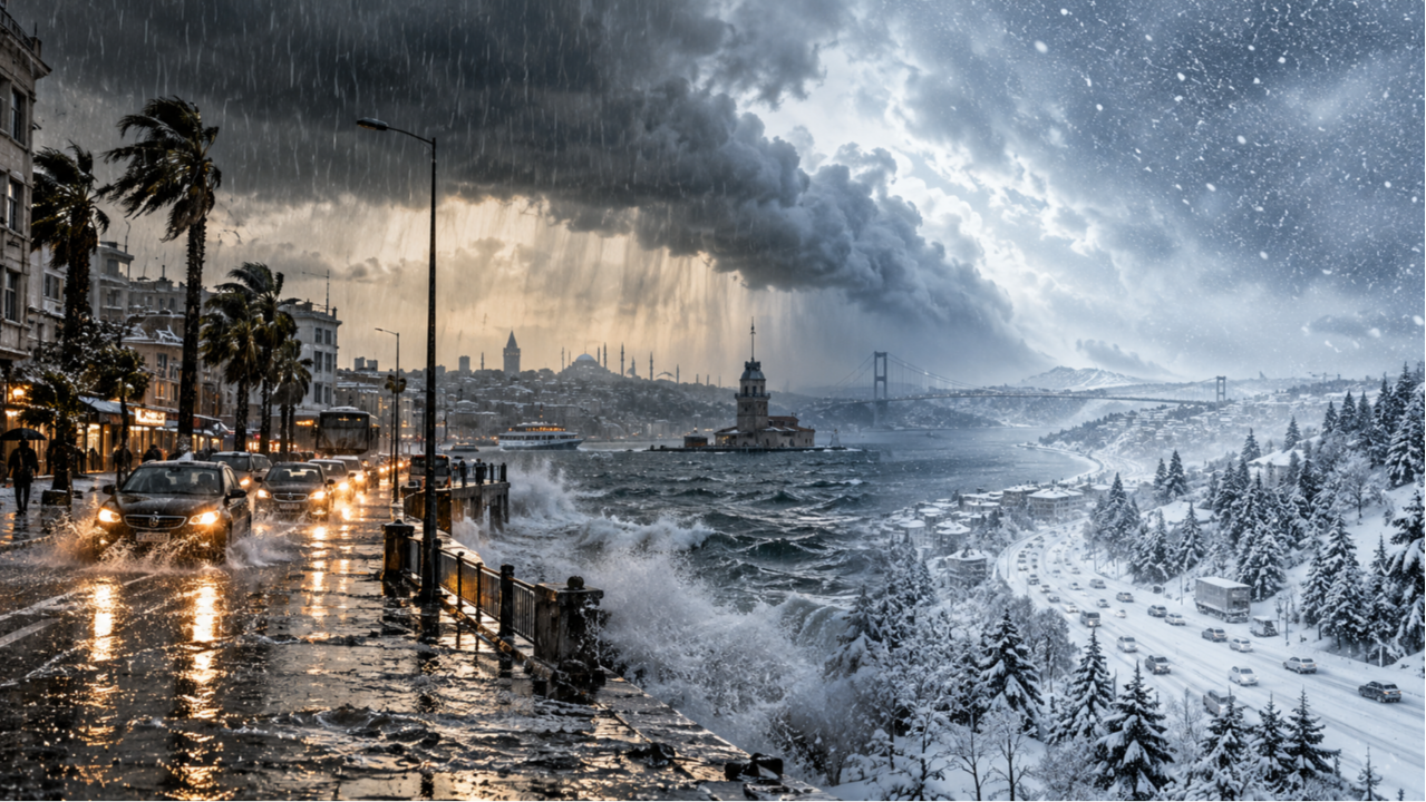 Uzman isimden sel ve kar fırtınası uyarısı