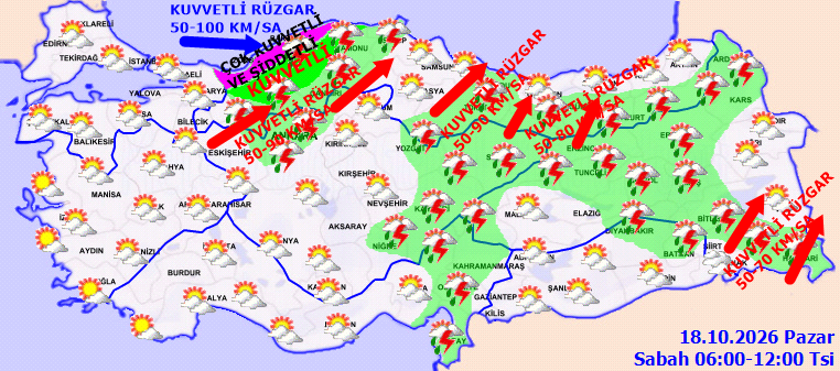 43 ilde sağanak alarmı! Meteoroloji yeni hava durumu raporunu yayınladı