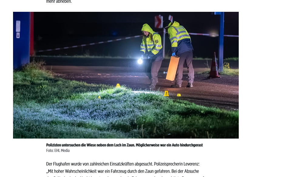 Alman havalimanında Rus uçakları alarmı! Çiti yarıp sırra kadem bastılar