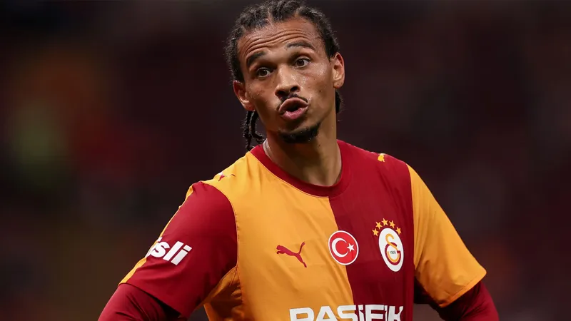 Galatasarayda Leroy Saneye ağır tepki: Terbiyesiz