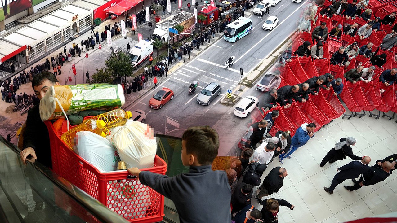 İndirimi duyan geceden sıraya girdi!