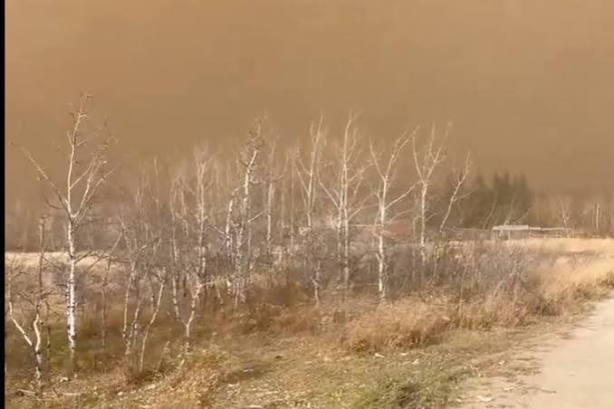 Kanadada askeri üste patlama! Yangın uzaydan görüntülendi: Ölü ve yaralılar var