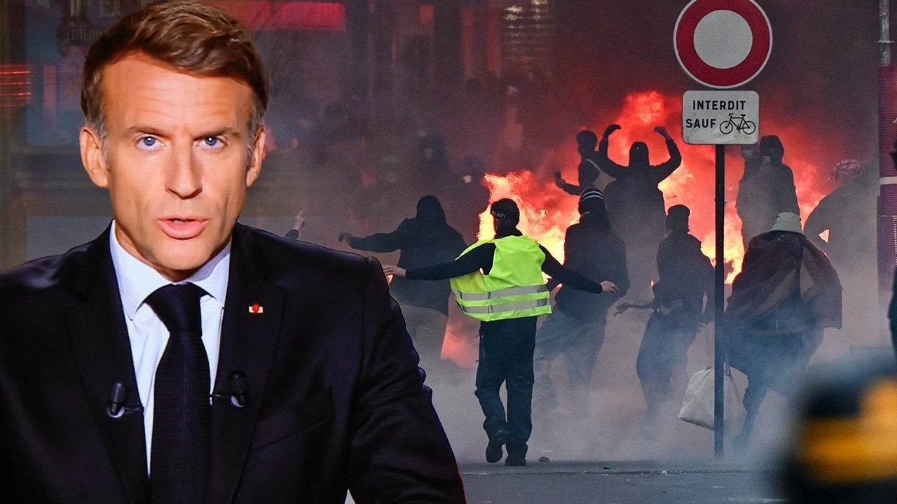 Macron'dan yağmacılara sert mesaj: Bedelini ödeyeceksiniz