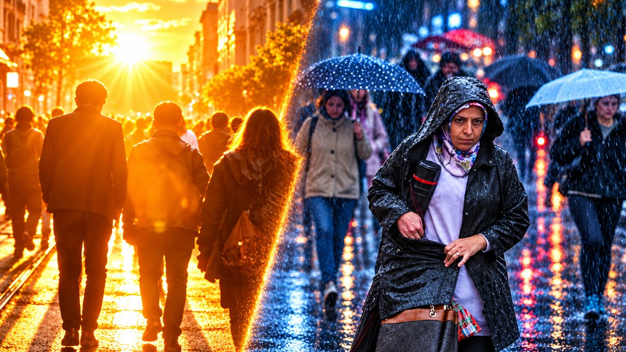 Meteoroloji tahmin haritasını paylaştı: İstanbul için yeni sağanak uyarısı yapıldı! Sıcaklık kısa sürecek