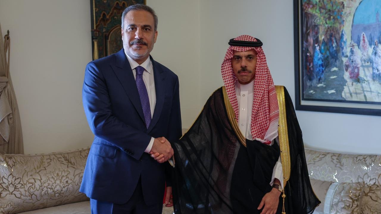 Bakan Fidan, Suudi Arabistanlı mevkidaşı ile görüştü