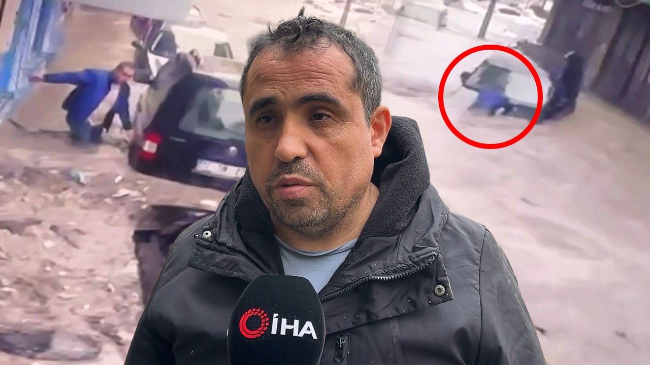 Aracını tutmak isterken canından oluyordu