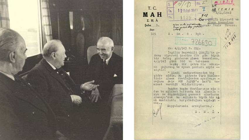 83 yıl sonra MİT arşivinden çıktı! İnönü-Churchill zirvesi Almanları tedirgin etmiş