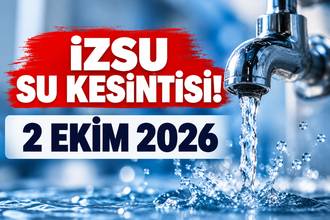 İZSU su kesintisi! İzmir'de su kesintisi bugün ne zaman bitecek? (Aliağa, Bayraklı, Bornova, Buca, Gaziemir, Kemalpaşa, Selçuk)