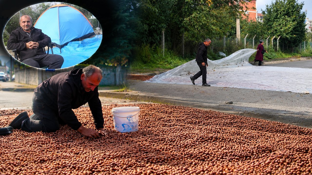 Mahsulleri göz göre göre çürüyor! 10 gündür çadırlarda nöbet tutuyorlar
