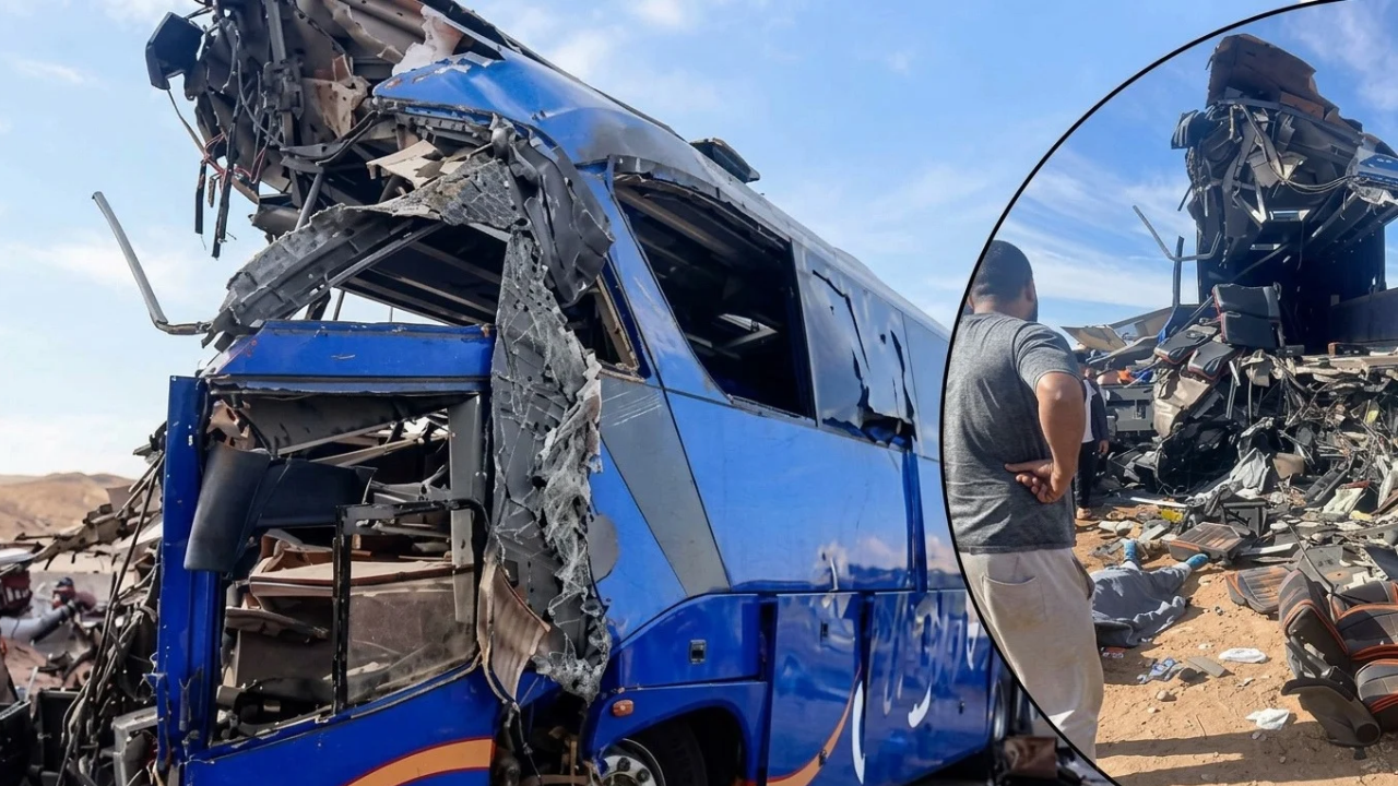 Otobüs parçalandı, çok sayıda ölü ve yaralı var