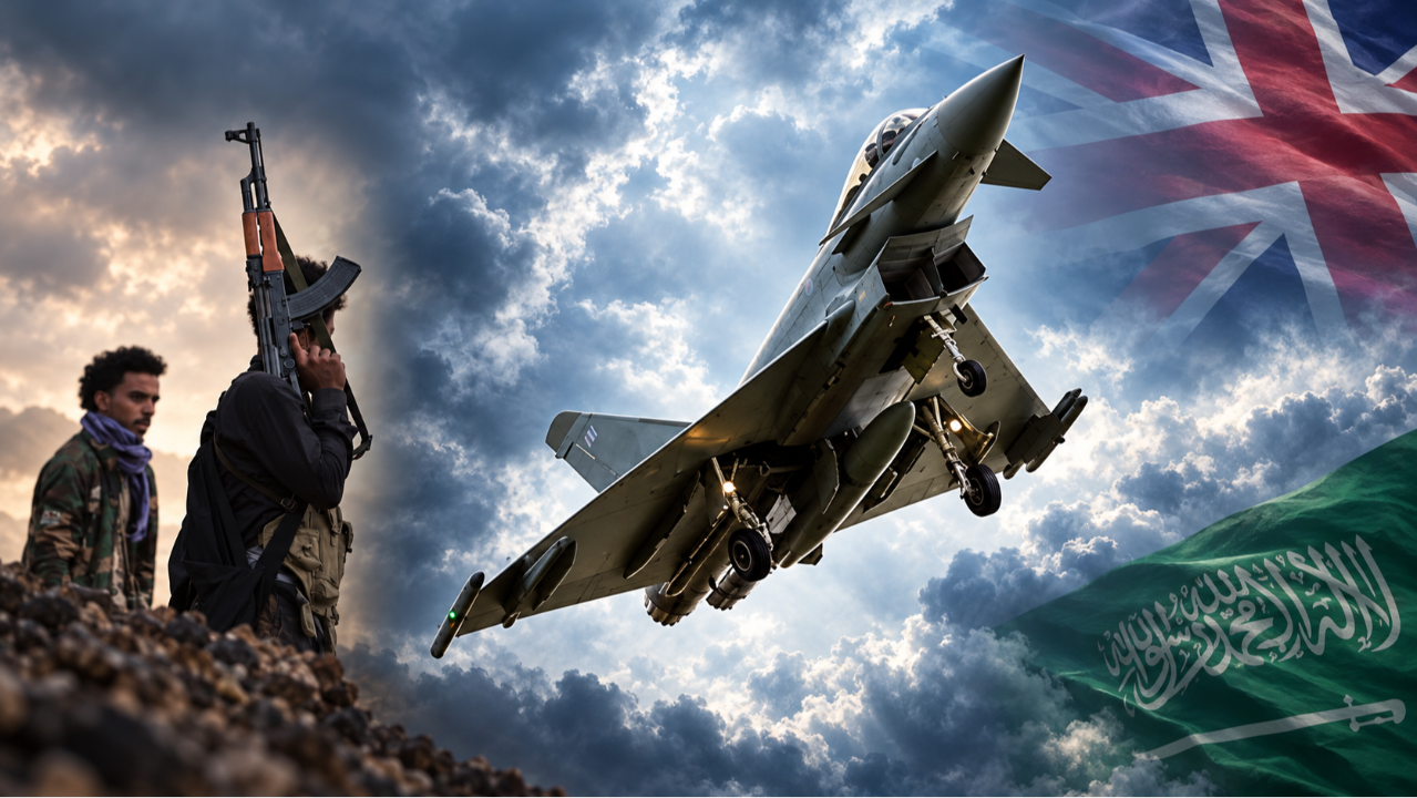 Husilerin füze yağmuru karşısında Londra’dan Eurofighter koruması