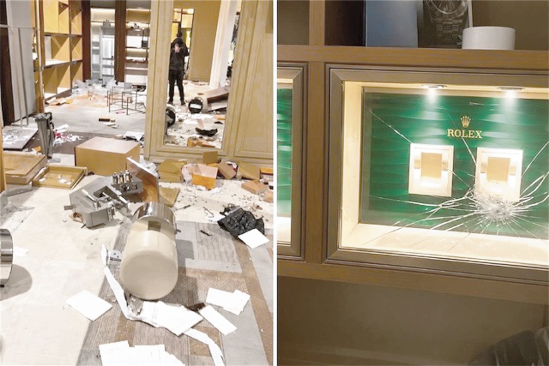 15 bin avroluk Rolex 5 bin avroya satılıyor: Yağmalanan mallar internette satışta