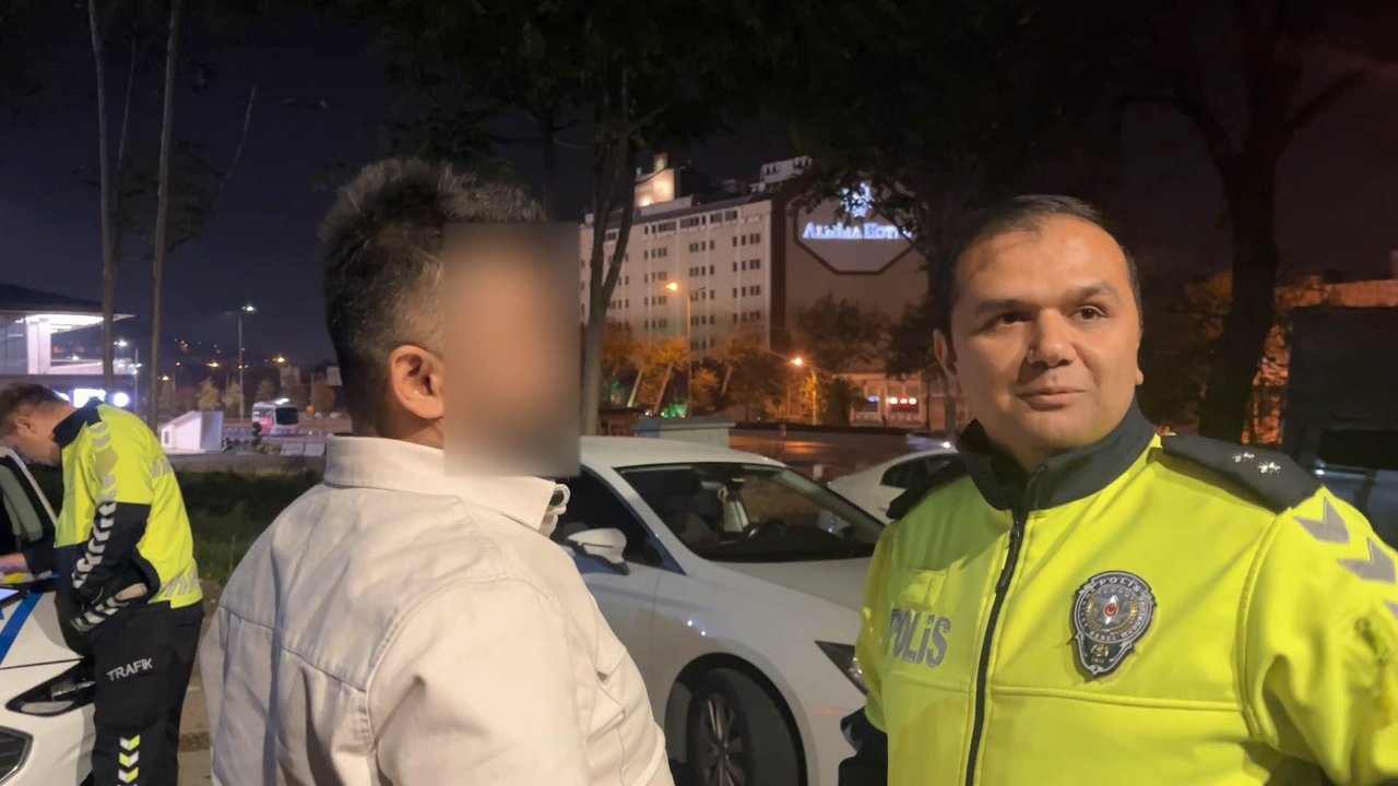 Bursa'da alkollü sürücüden komisere ilginç teklif: Yaktınız beni bir güzellik yapın