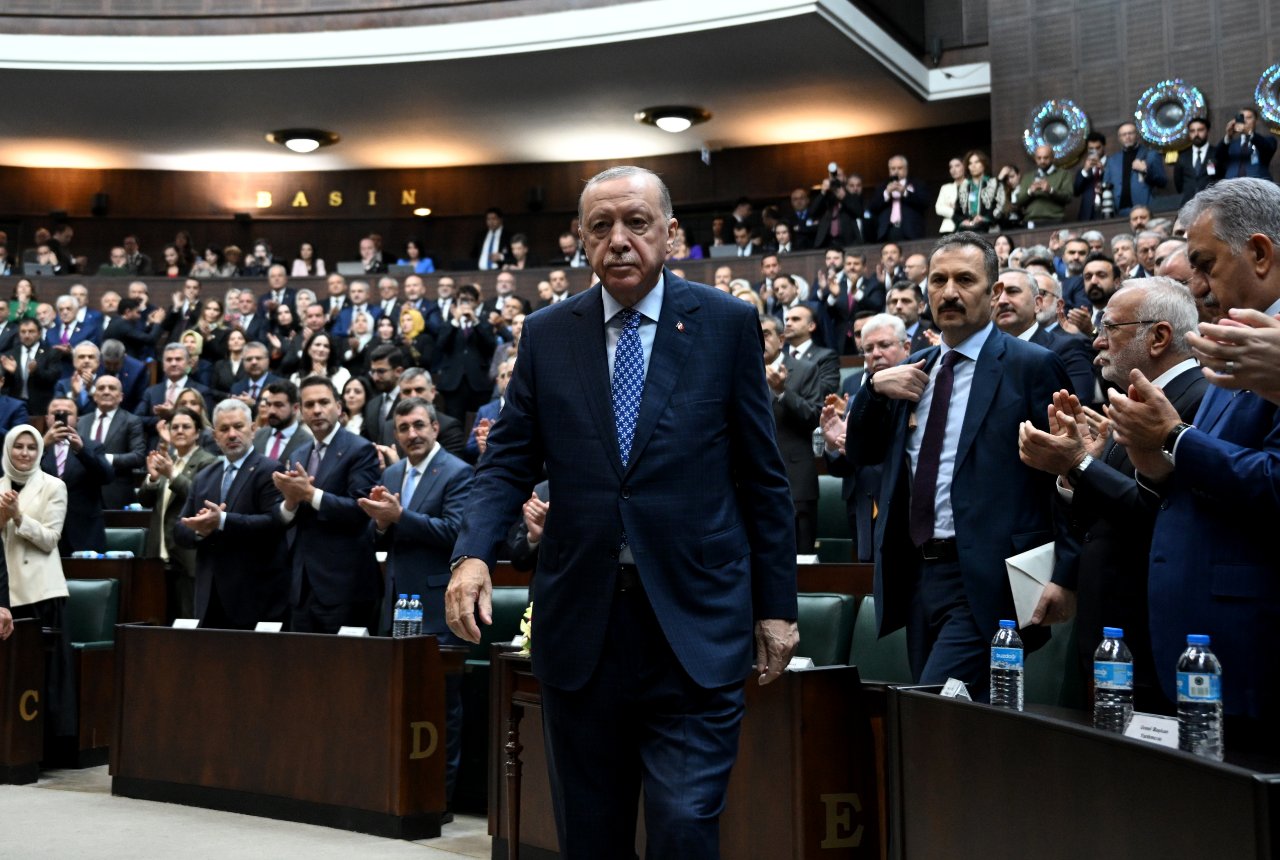 Cumhurbaşkanı Erdoğan’ın kravatındaki detay! Desenlerdeki mesaj ortaya çıktı