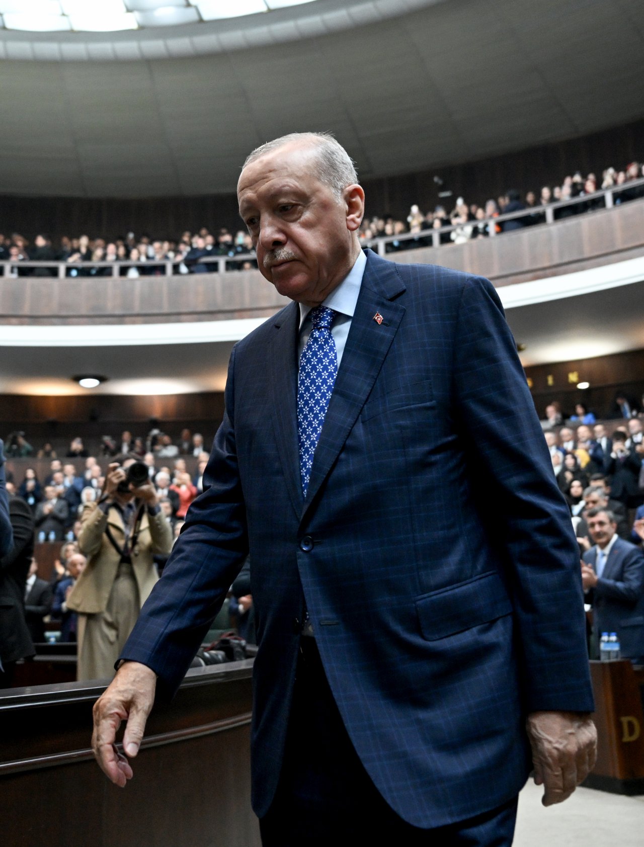 Cumhurbaşkanı Erdoğan’ın kravatındaki detay! Desenlerdeki mesaj ortaya çıktı