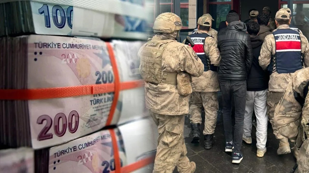 34 milyar TL'lik para hareketliliği tespit edilen 123 kişiye işlem