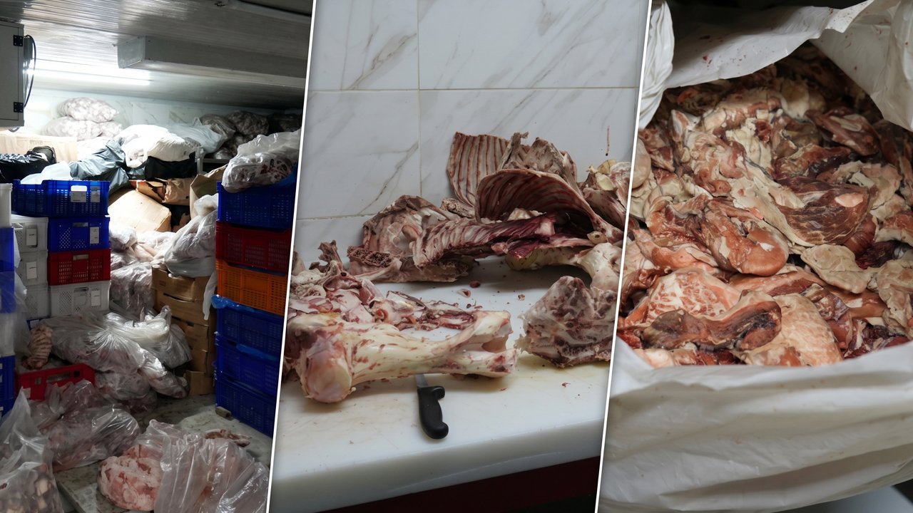 Az kalsın sofralarımıza gelecekti! İstanbul'da 15 ton bozulmuş et ele geçirildi