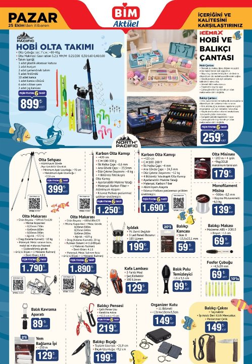 BİM aktüel 23 Ekim kataloğu satışa çıkıyor! İşte bu Cuma BİMe gelen ürünler