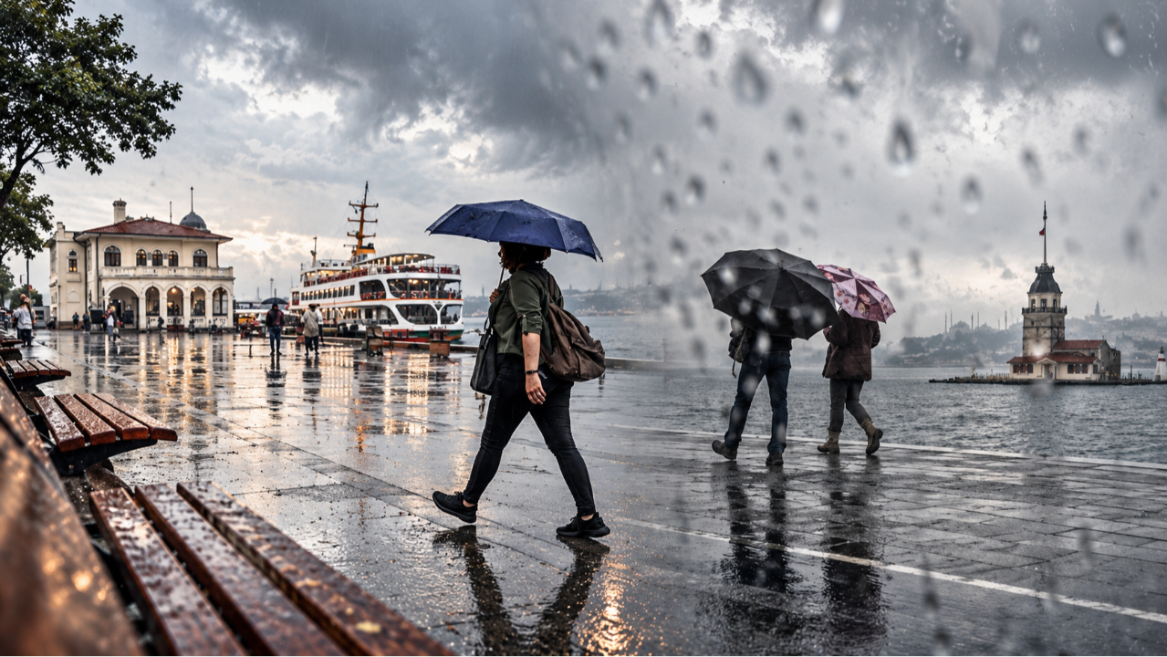 İstanbul'a yeniden sağanak geliyor! Meteoroloji tarih verdi: Cuma akşamına dikkat