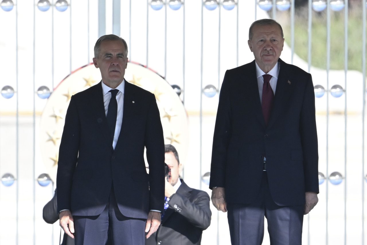 Kanada Başbakanı Mark Carney Ankara'da! Cumhurbaşkanı Erdoğan, resmi törenle karşıladı