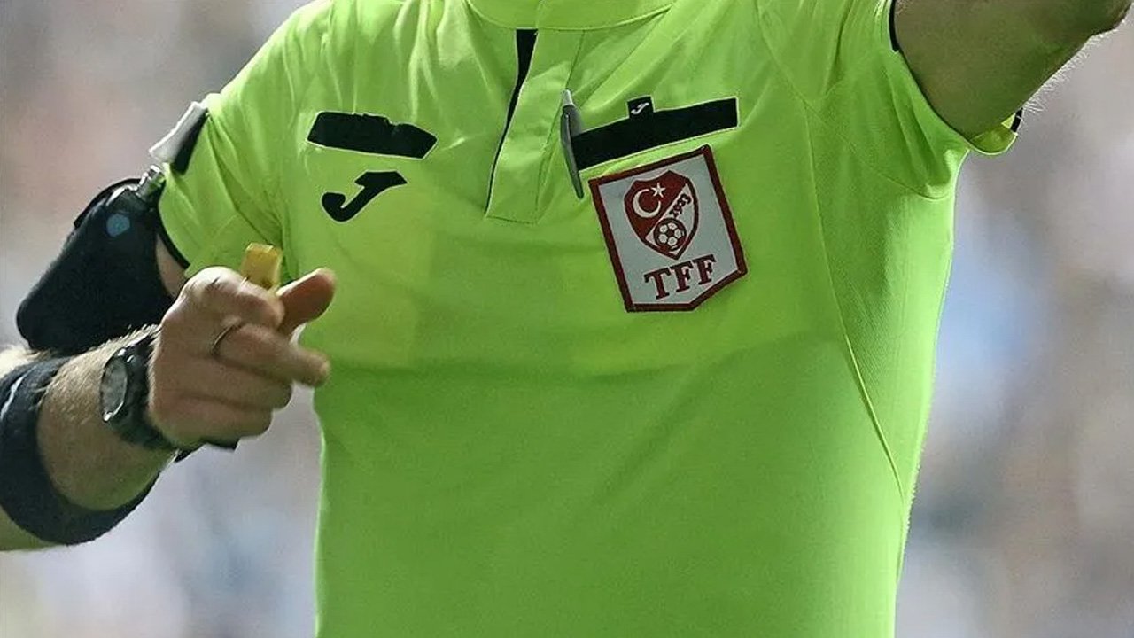 TFF 1'inci Lig'de 12'nci hafta hakemleri belli oldu 