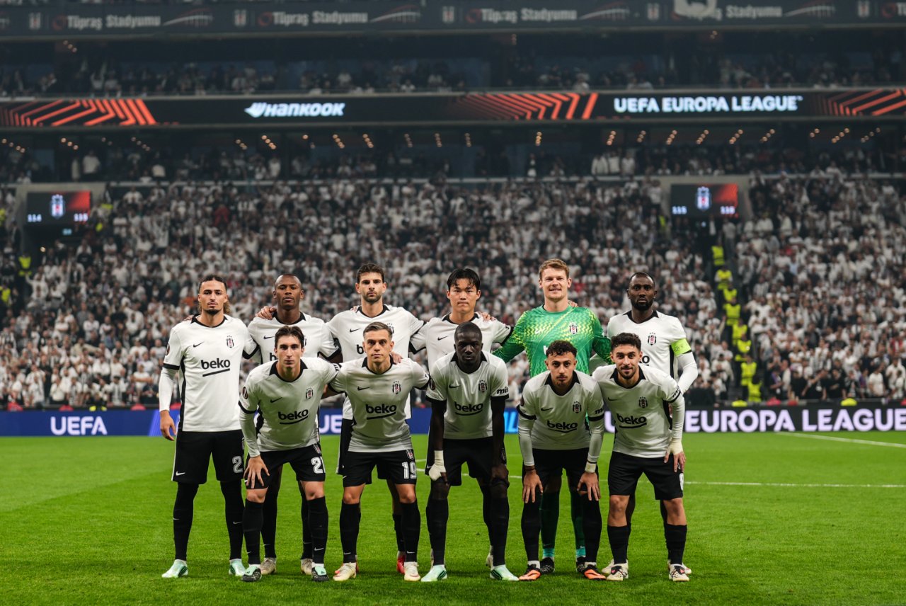 Beşiktaş'ın Crystal Palace maçına başladığı ilk 11
