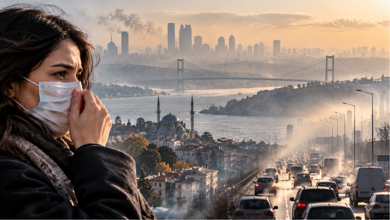İstanbul'un havası alarm veriyor! En kirli ve en temiz noktalar belli oldu
