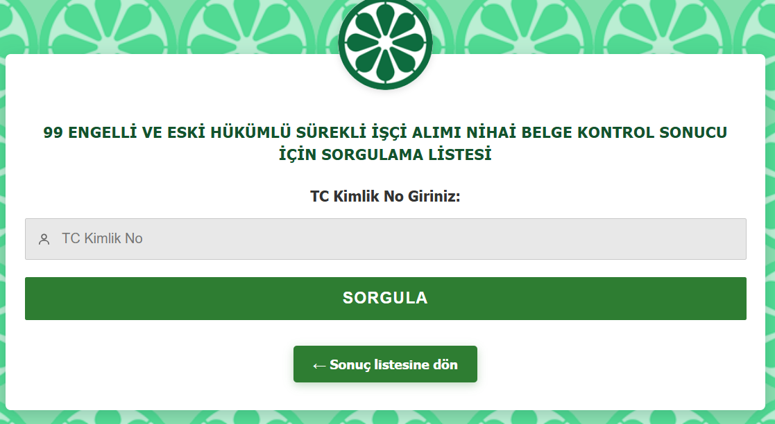 Türkşeker kura sonuçları açıklandı (Makine fabrikalarına- engelli/eski hükümlü isim listesi sorgulama)