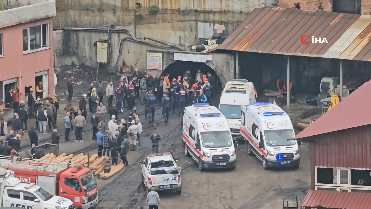 Zonguldakta maden ocağında patlama! 2 ölü, 5 yaralı