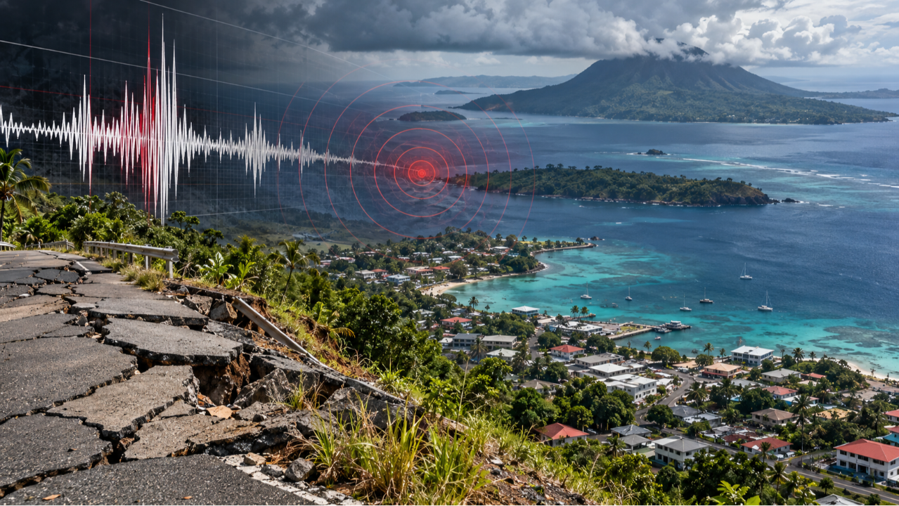 Vanuatu'da 6,9 büyüklüğünde deprem! 47 dakikada 4 kez sarsıldı