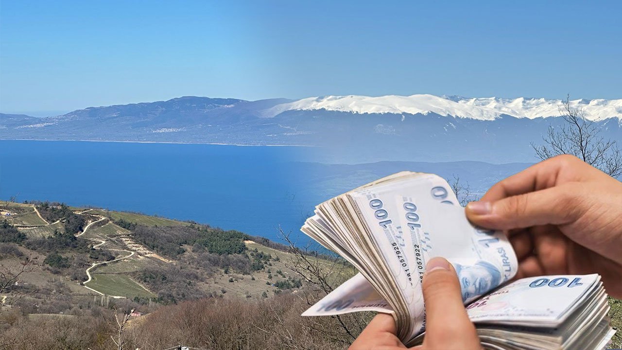 Dönümü 1 milyon TL! Eşsiz manzarası ile ilgi odağı oldu