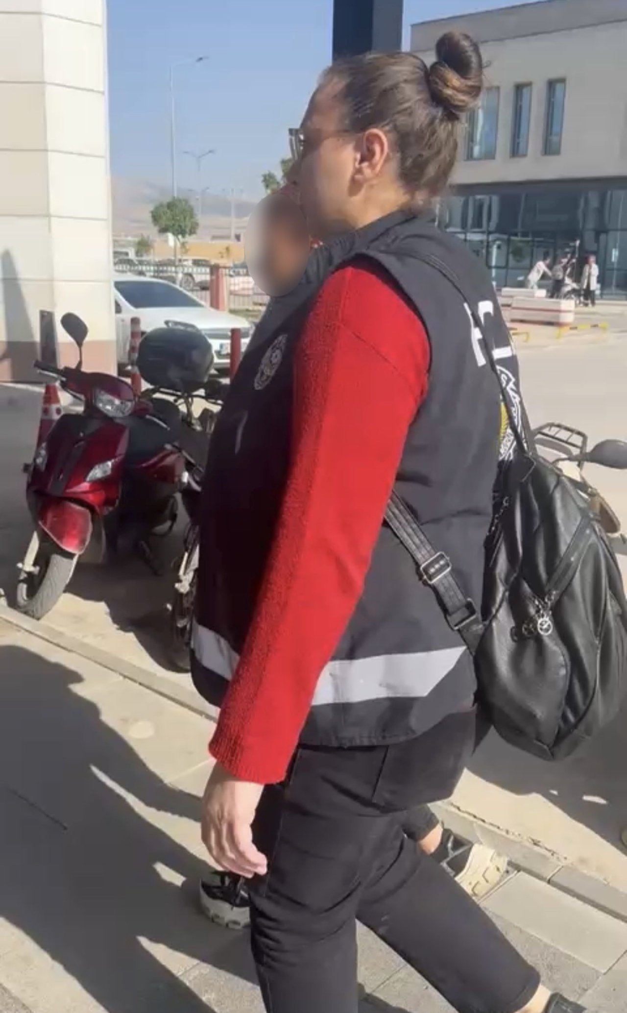 Kediye taşla saldıran kadın gözaltına alındı