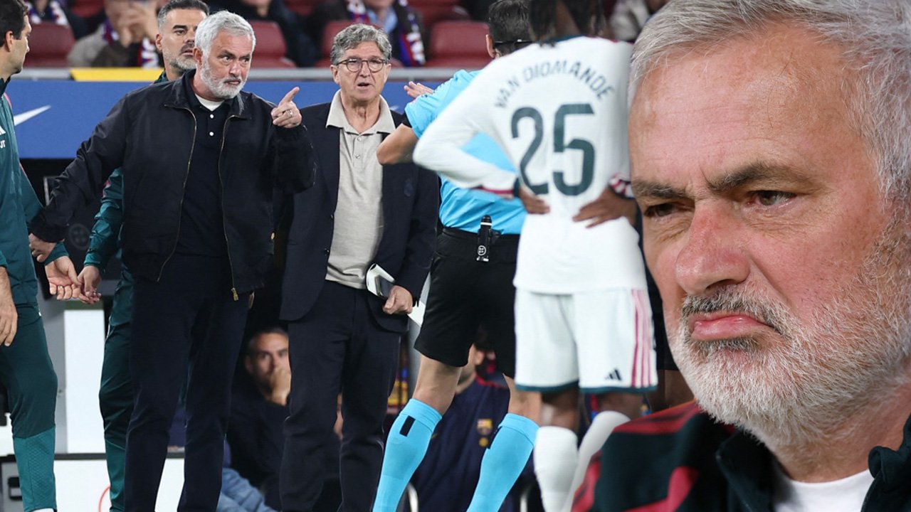 Mourinho maç sonu fena patladı: Hiçbiriniz sormadı!
