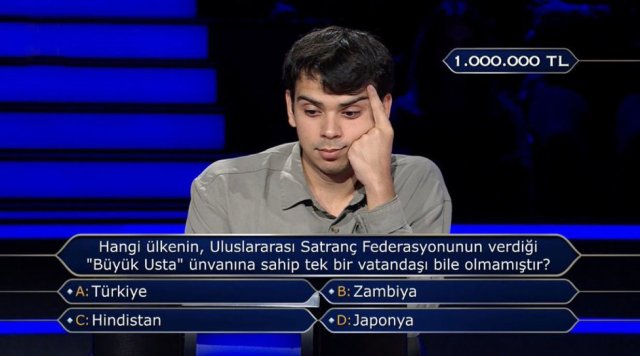 Kim Milyoner Olmak İster'de 1 milyon TL'lik soru açıldı! Doğru cevap herkesi şaşırttı