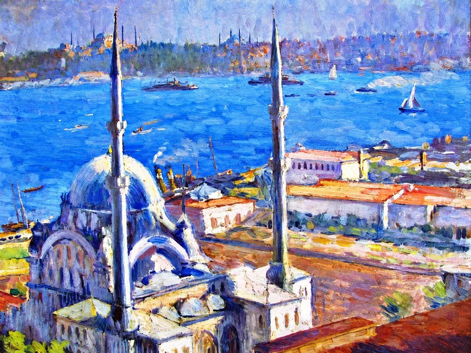 Erkan Doğanay İstanbul resimlerini anlattı: Batılılar oryantalist Türkler şiirsel çizdi