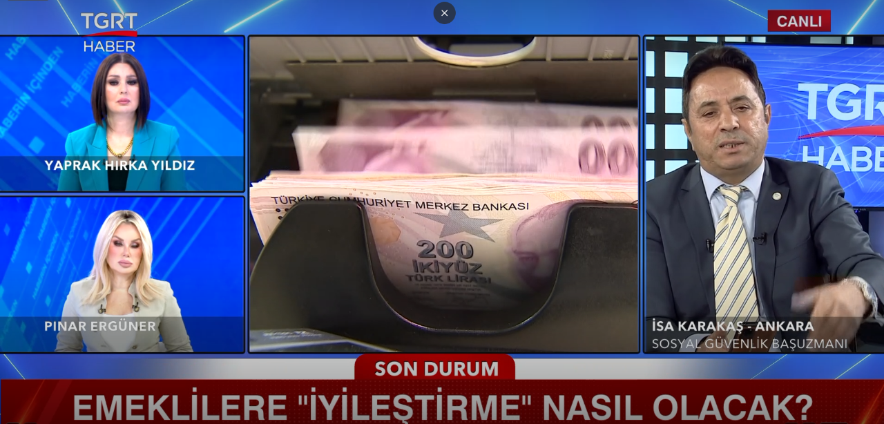 50 bin TL detayı! İsa Karakaş'tan en düşük emekli maaşı için yeni hesap