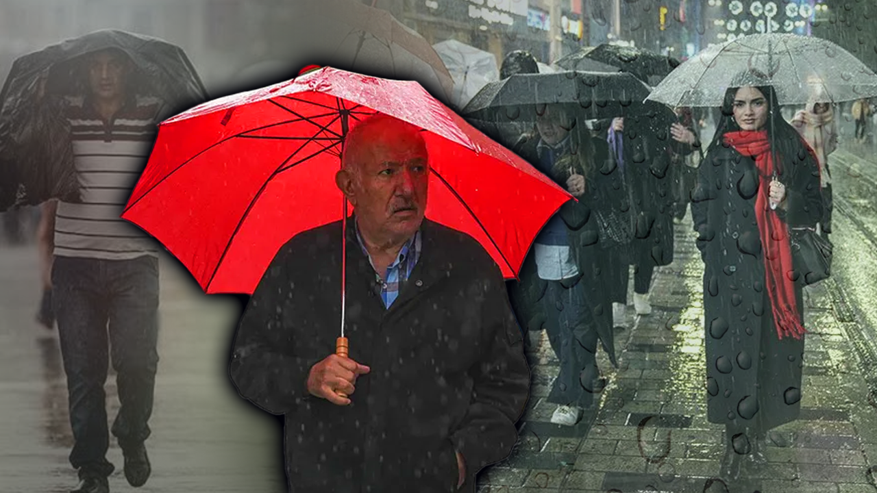 AKOM İstanbul'u uyardı! 30 kent için sağanak yolda