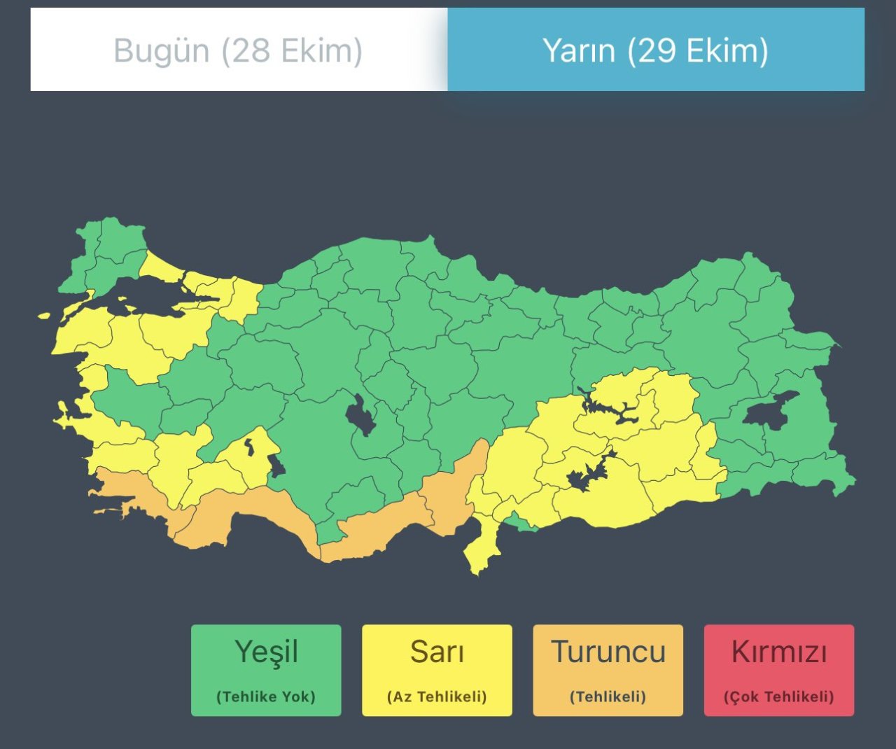 Meteorolojiden 8 il için peş peşe uyarı! Sel ve sağanak kapıda