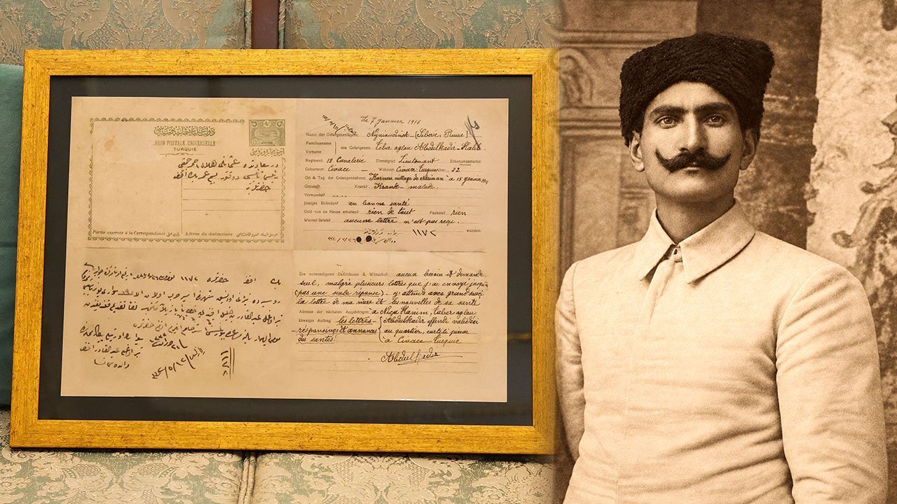 Torununa 110 yıl sonra ulaştı! Sivaslı yüzbaşı Abdülkadir'in vesikası bir asrın ardından gün yüzüne çıktı