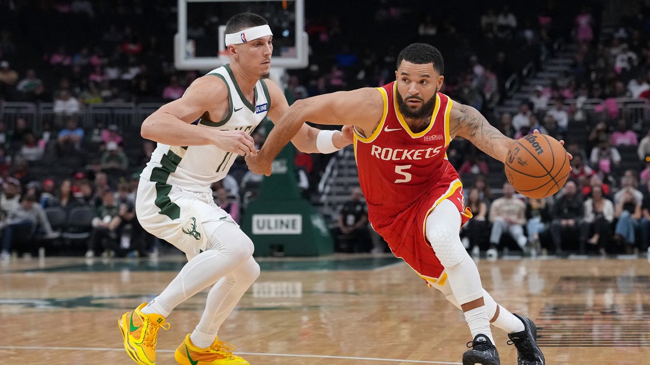 Bucks'ı farklı devirdi: Rockets'ten 5'te 5