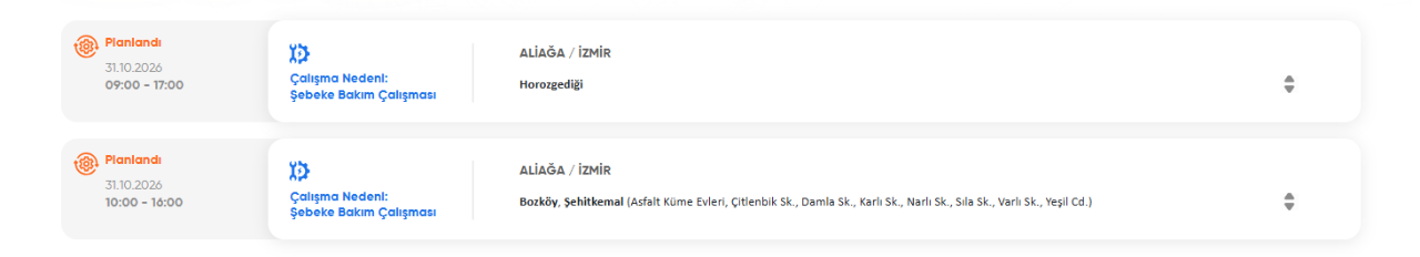 GEDİZ elektrik kesintisi 30-31 Ekim! İzmir elektrik kesintisi programı