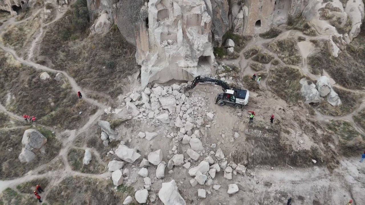 Kapadokya'daki facia sonrası dikkat çeken detay! 'Burası kafamıza düşebilir' demişti