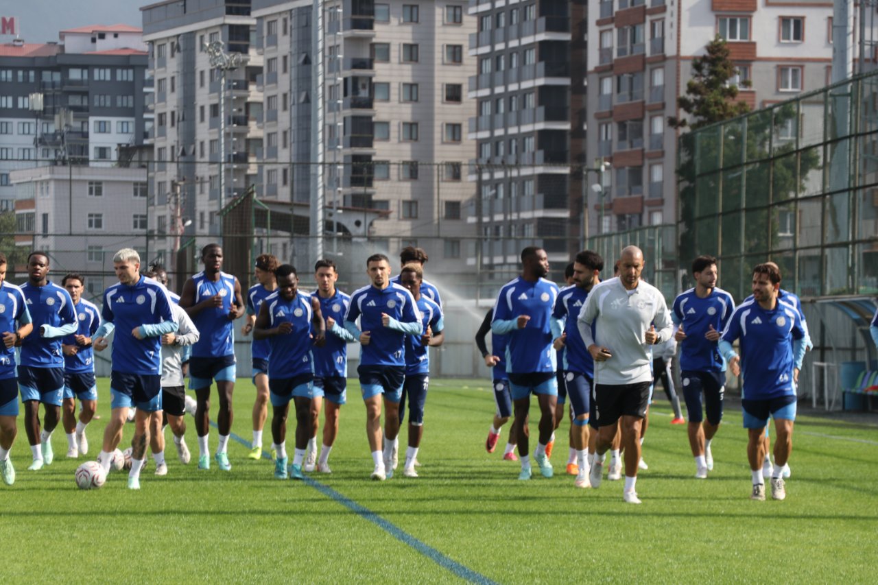 Çaykur Rizespor'da Kocaelispor maçı hazırlıkları